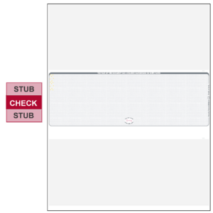 Tru500 Middle Grey High Security Blank Laser Check - 2550Y