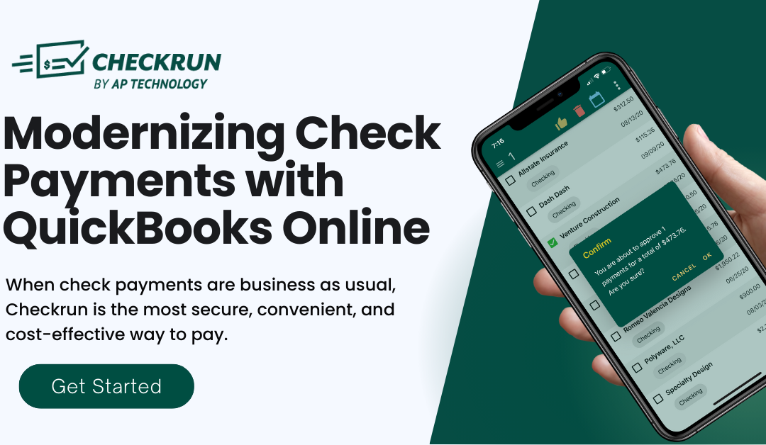 Two-way Sync between Checkrun and QuickBooks Online
