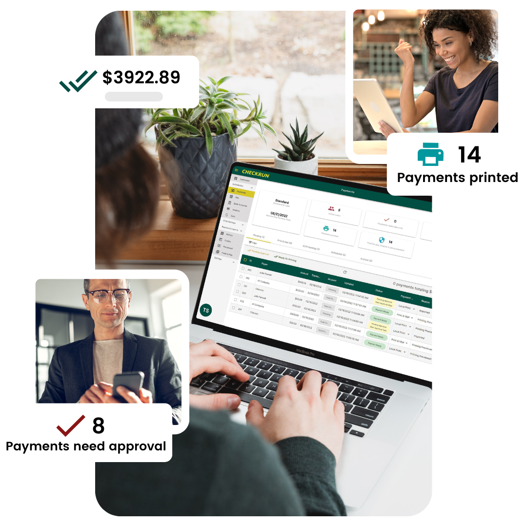 Checkrun streamlines all bills and payments in one place.