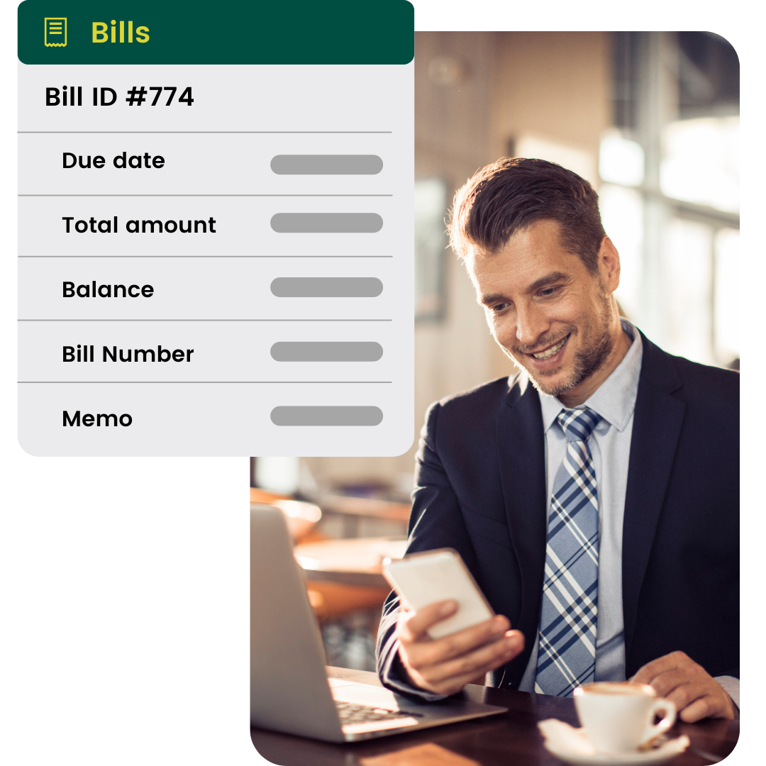 Bill pay dashboard gives context to every bill