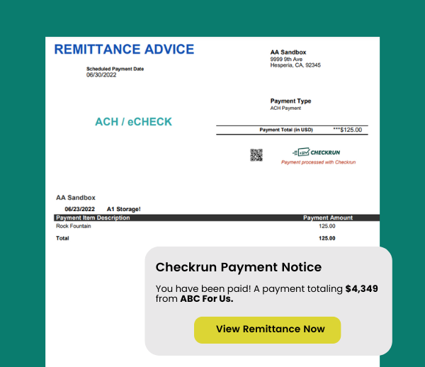 positive pay and remittance advice for secure check printing software like checkrun