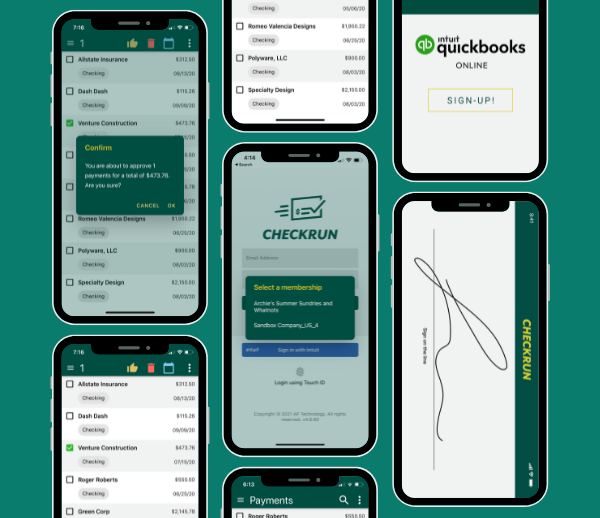 manage payments on the go with checkrun