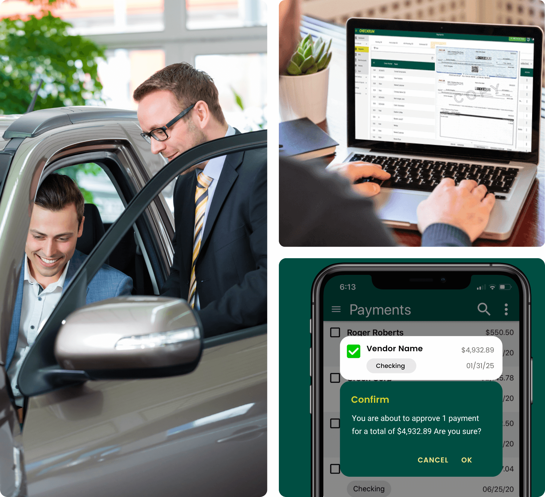 Automotive Sales - Feature Image Checkrun for Automotive Dealerships, Automate Check Payments, Simplify check payments, Automotive dealership, Automate AP, Reduce costs