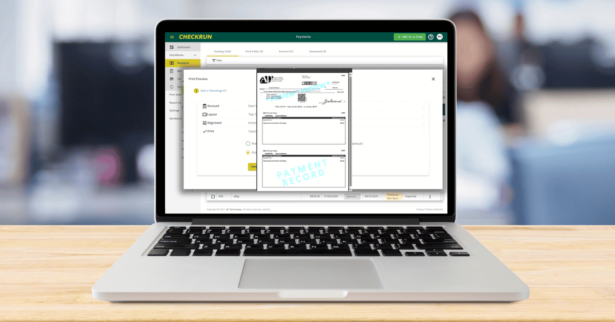 Learn how to mail a check online with Checkrun. Discover how to print and mail checks online, automate payments, and streamline your business check process.